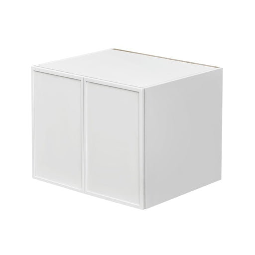 Shady White Wood Wall Bridge Cabinet 1