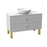 Dune Wood White Matte Bathroom Vanity White Matte 1