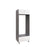 Wallkitchens Wood White Glossy Oven Cabinet White Glossy 1