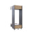 Wallkitchens Wood White Glossy Oven Cabinet White Glossy 3