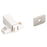 Functional Hardware Acetal & Steel White Cabinet Catch 1