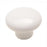 Everyday Heritage Ceramic White Cabinet Knob 1