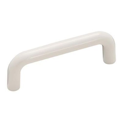 Everyday Heritage Plastic White Cabinet Pull 1