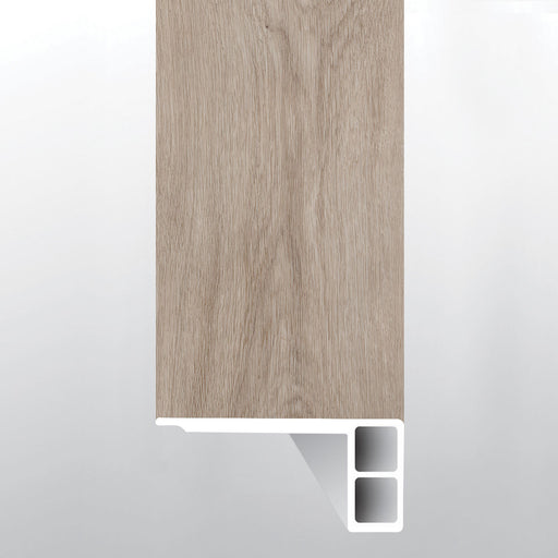 XL Prescott Whitfield Gray Luxury Vinyl Moulding / Trim - 2.75" x 94" Eased Edge Flush Stairnose