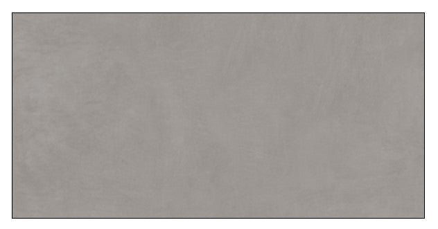 Full Tile Sample - Porceluxe Wicky Grey Porcelain Tile - 24" x 48" x 3/8" Matte