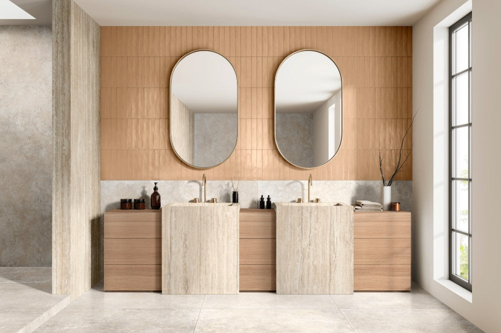 Wish Porcelain Petal Tile Semi Matte 2