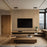 Acoustic Wood Slat Panel Wood Natural Reeded Tile Low Gloss 2