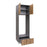 Wallkitchens Wood Natural Teak  Oven Cabinet Natural Teak 3