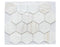 Wooden Vein Polished Marble Mosaic - 3" Hexagon