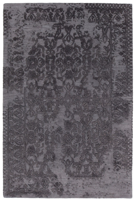 Wool 43700 Area Rug Textured 1