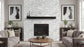 XL Rockmount Stacked Stone Panel Marble Sierra White Ledgestone Split Face 4