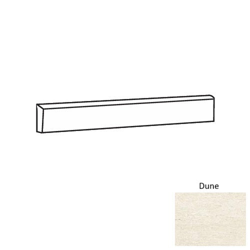 Volcex Dune Porcelain Floor & Wall Trim - 3" x 12" Bullnose