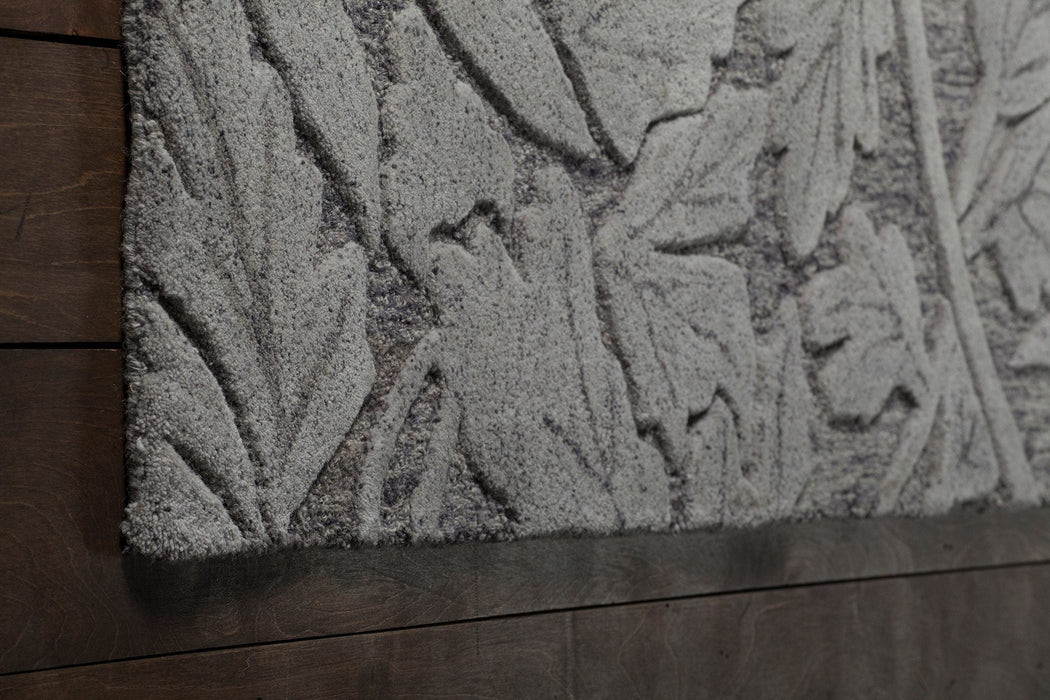 Wool 43800 Area Rug Textured 4