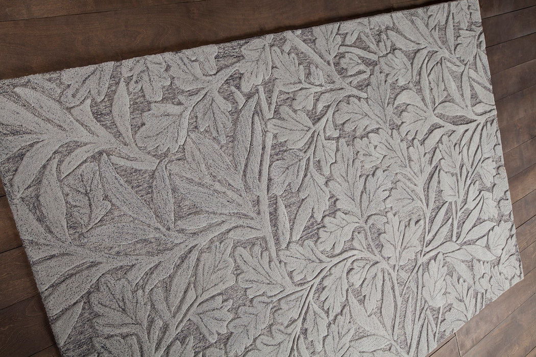 Wool 43800 Area Rug Textured 2