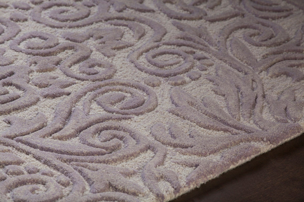 Wool 43802 Area Rug Textured 3