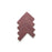 Full Tile Sample - Zellige Plum Clay Tile - 2" x 6" x 3/4" Glazed