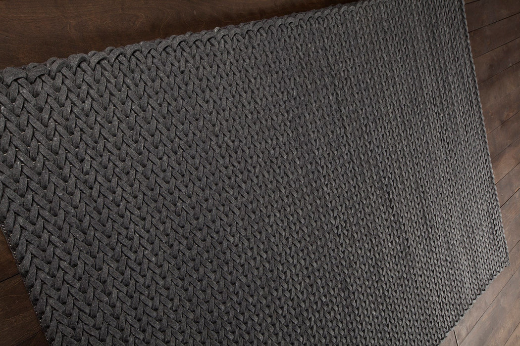 Wool 10001 Area Rug Textured 4