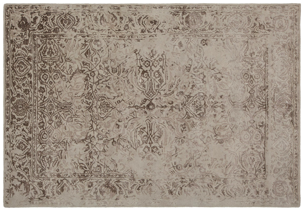 Wool 45700 Area Rug Textured 2