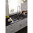 Avado Brass Lustrous Steel Kitchen Faucet Lustrous Steel 2