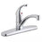 Brass Chrome Kitchen Faucet Chrome 1