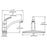 Brass Chrome Kitchen Faucet Chrome 3