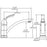 Brass Chrome Kitchen Faucet Chrome 4