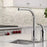 Brass Chrome Kitchen Faucet Chrome 2