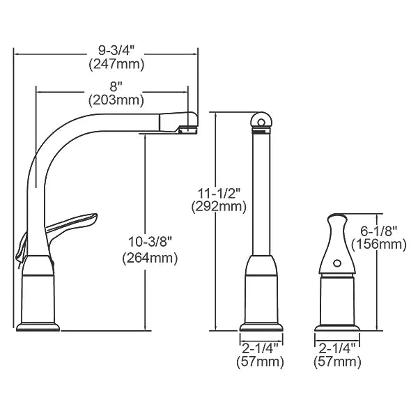 Brass Chrome Kitchen Faucet Chrome 4