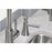 Chrome plated Brass Lustrous Steel Soap Dispenser Lustrous Steel 2
