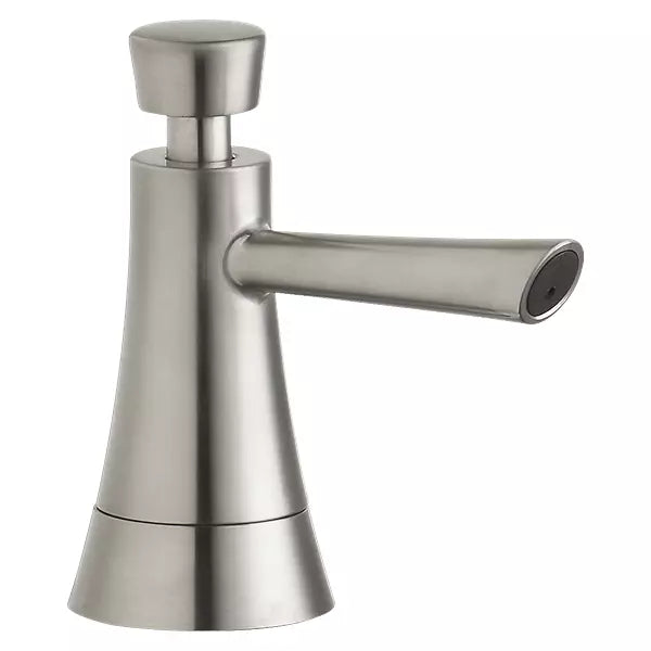 Chrome plated Brass Lustrous Steel Soap Dispenser Lustrous Steel 1