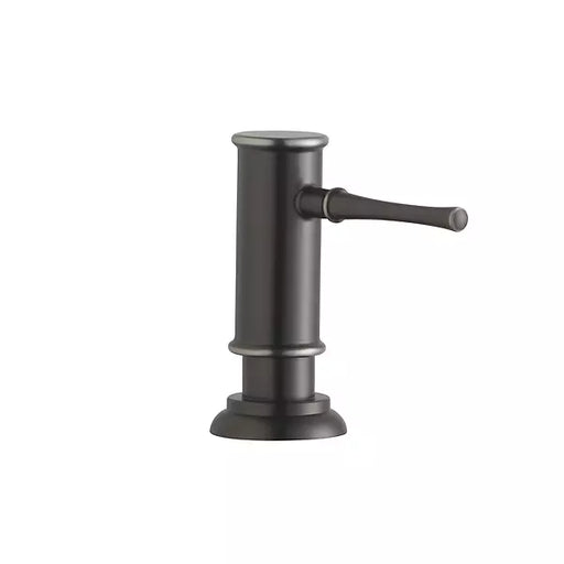 Brass Antique Steel Soap Dispenser Antique Steel 1