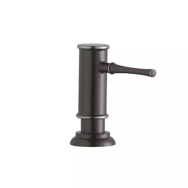 Brass Antique Steel Soap Dispenser Antique Steel 1