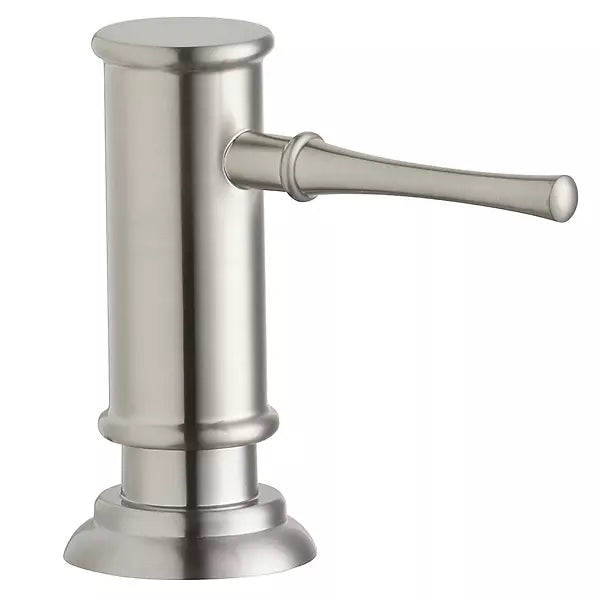 Brass Lustrous Steel Soap Dispenser Lustrous Steel 1