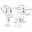 Chrome plated Brass Chrome Plated Brass Bathroom Faucet Chrome plated Brass 2