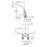 Chrome plated Brass Chrome Plated Brass Kitchen Faucet Chrome plated Brass 2