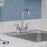 Chrome plated Brass Chrome Kitchen Faucet Chrome 2
