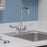 Chrome plated Brass Chrome Kitchen Faucet Chrome 2