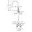 Chrome plated Brass Chrome Kitchen Faucet Chrome 2