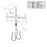 Chrome plated Brass Chrome Kitchen Faucet Chrome 2