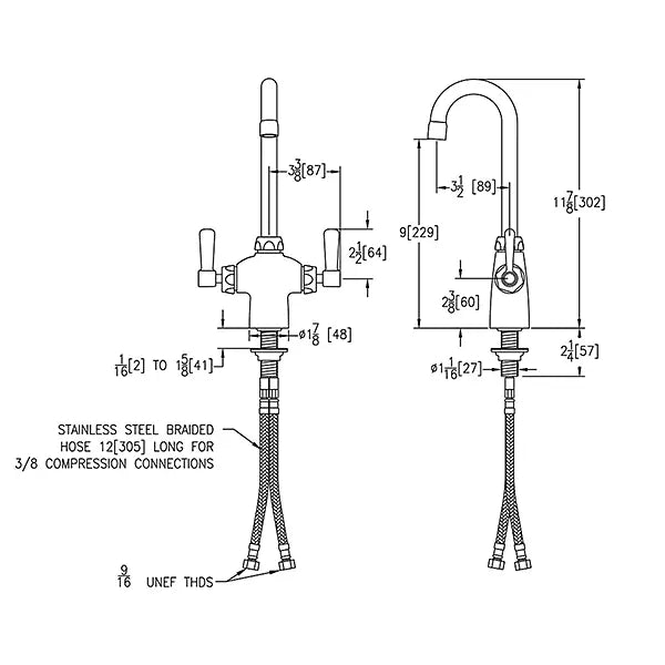 Chrome plated Brass Chrome Kitchen Faucet Chrome 2