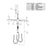 Chrome plated Brass Chrome Kitchen Faucet Chrome 2