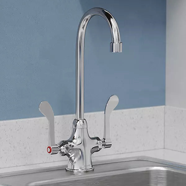 Chrome plated Brass Chrome Kitchen Faucet Chrome 2