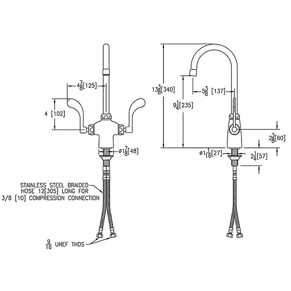 Chrome plated Brass Chrome Kitchen Faucet Chrome 4