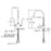 Chrome plated Brass Chrome Kitchen Faucet Chrome 2
