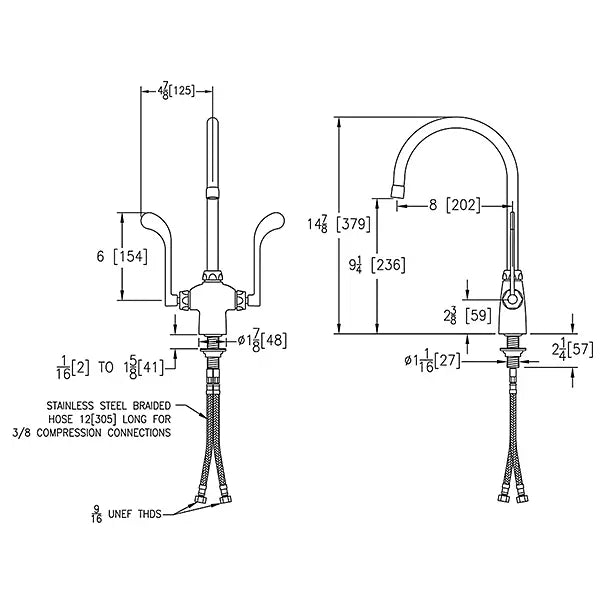Chrome plated Brass Chrome Kitchen Faucet Chrome 2