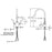 Chrome plated Brass Chrome Kitchen Faucet Chrome 2