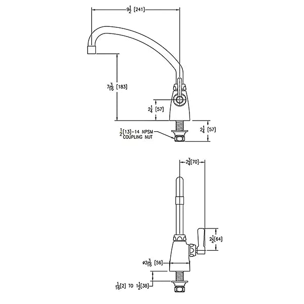 Chrome plated Brass Chrome Kitchen Faucet Chrome 2