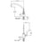 Chrome plated Brass Chrome Kitchen Faucet Chrome 2