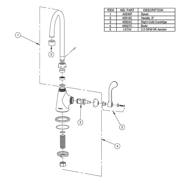 Chrome plated Brass Chrome Kitchen Faucet Chrome 2