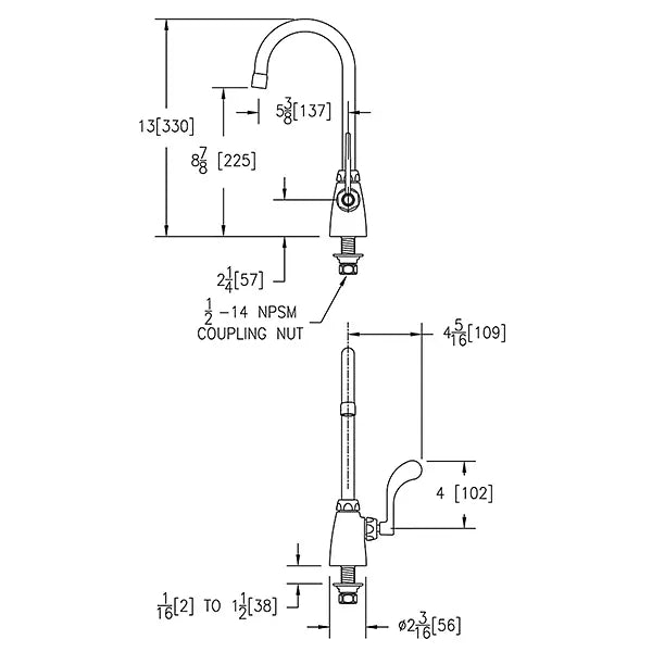 Chrome plated Brass Chrome Kitchen Faucet Chrome 2
